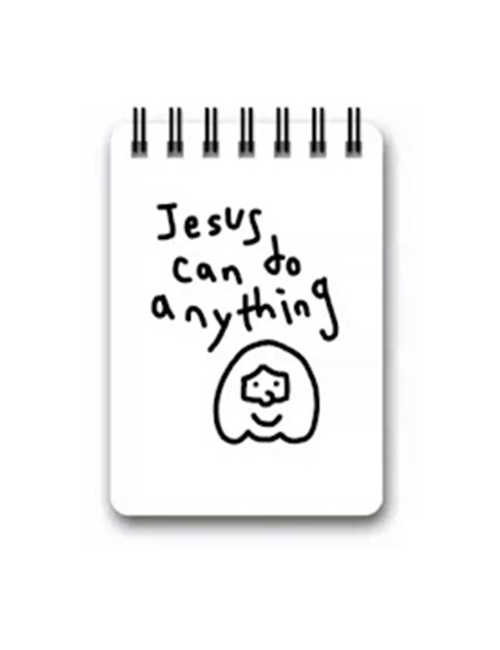 經文線圈筆記本-Jesus can do anything